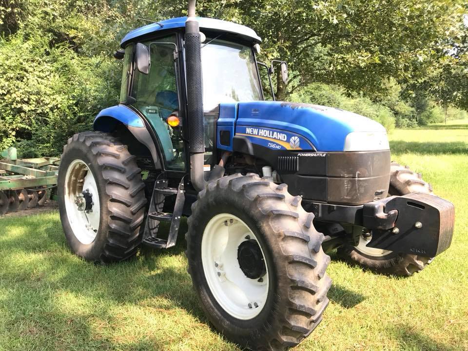 2014 New Holland TS6 140HP Tractor  Cab and Air  6.7L 6 cylinder diesel