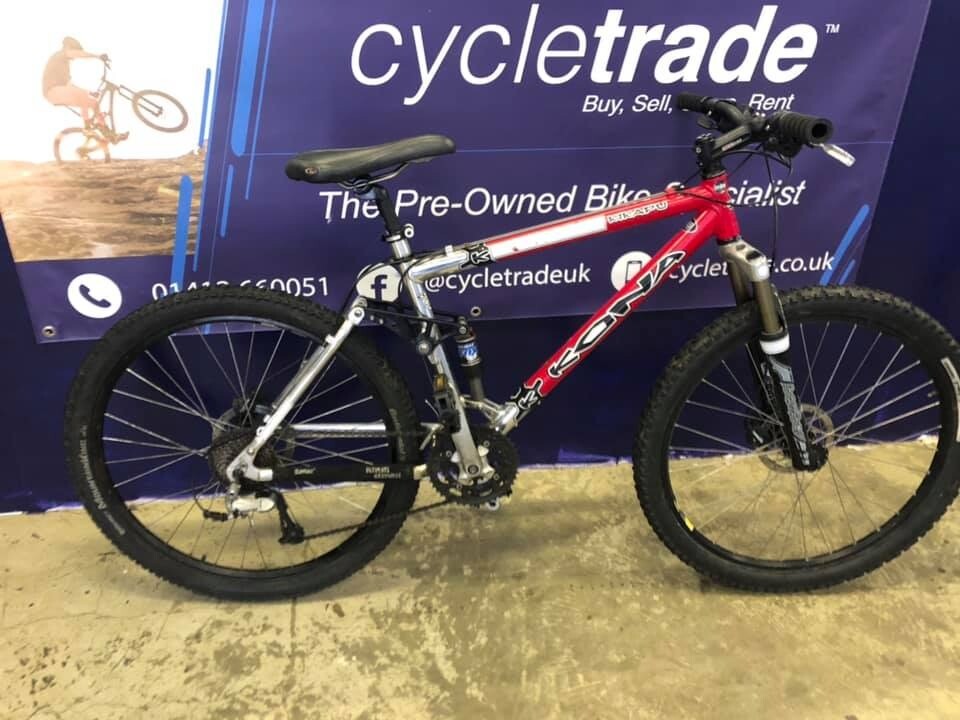 🚴Full Sus MTB 🚴 Kona Kikapu (P/X in Glasgow Green, Glasgow