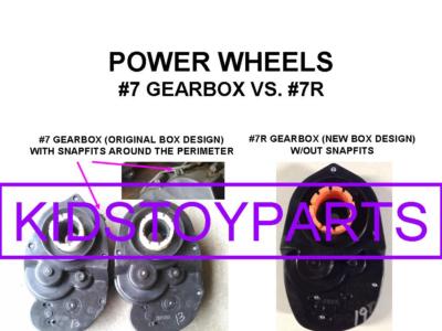 Power Wheels Gear #1 First Gear IN THE 7R GEARBOX TYPE