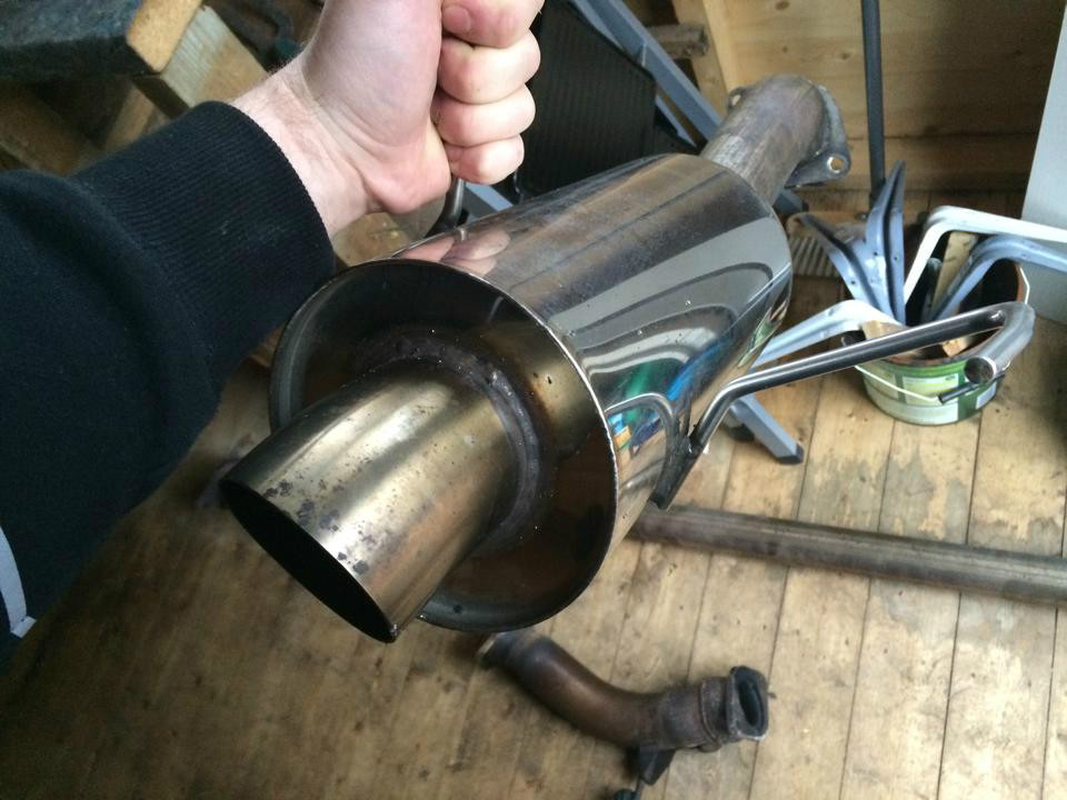 Honda Civic Type R EP3 Stainless steel Exhaust Custom decat and catback