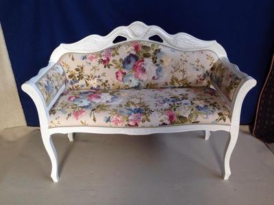 DORMOUSE PANCHETTA DIVANETTO DECAPE' PATINATO INGRESSO CAMERA DA LETTO