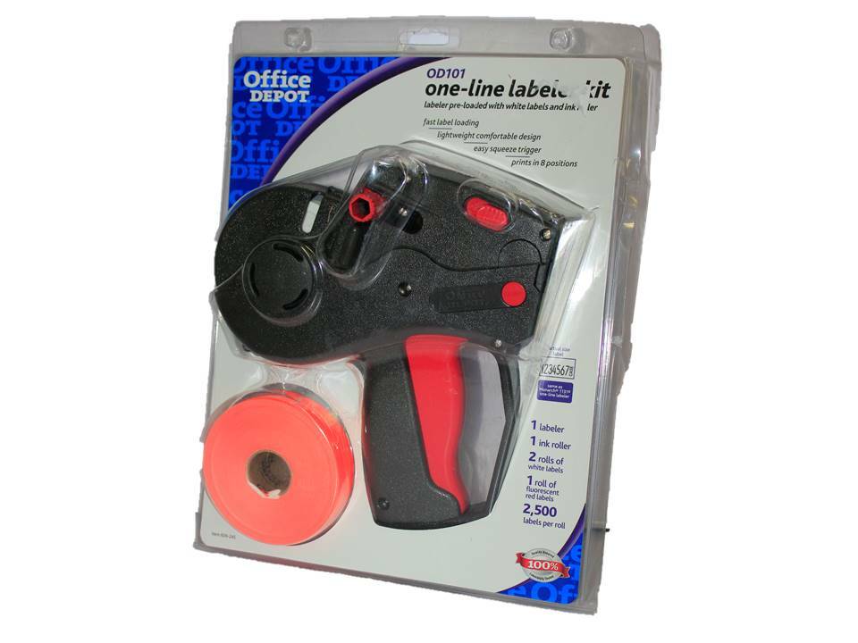 Купить Пистолеты для этикеток Office Depot OD101 Pricing Gun One Line