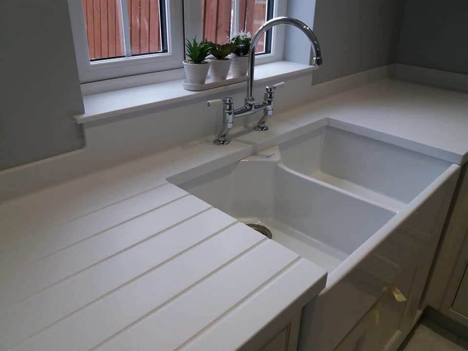 Kitchen Worktop Replacement Service Moulded Sinks