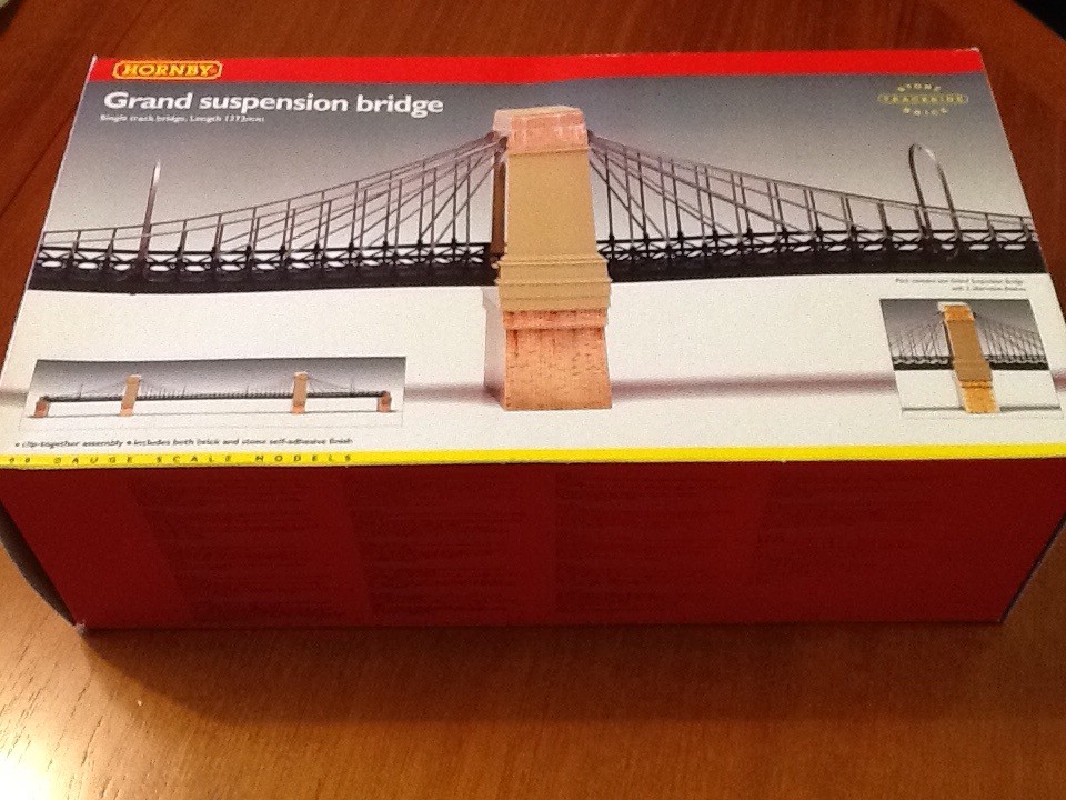 Hornby 00 gauge railway suspension bridge in Plymouth, Devon Gumtree