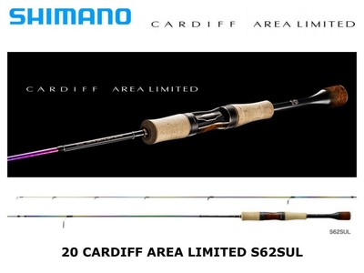 Shimano 20 Cardiff Area Limited spinning S62SUL area trout rods ship from Japan