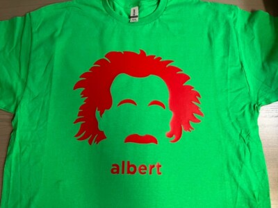 2-Sided Albert Einstein Quote t shirt tee Science