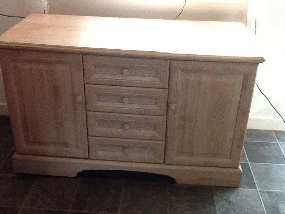 Limed Oak Solid Wood Sideboard in Blantyre, Glasgow Gumtree