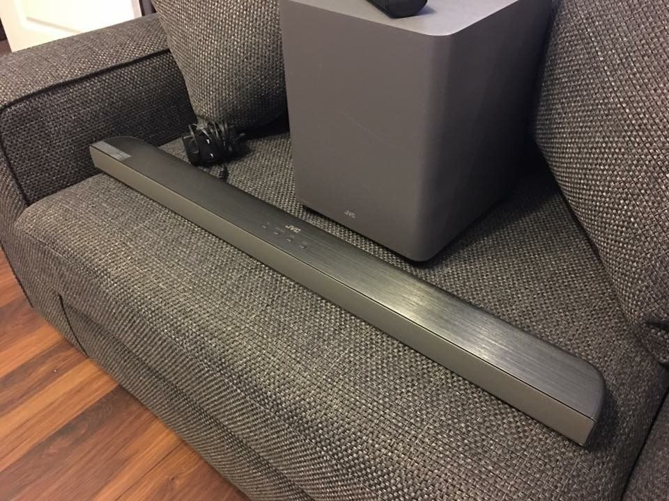 JVC THWL707HX Wireless Sound Bar 2.1 speaker system BLUETOOTH and
