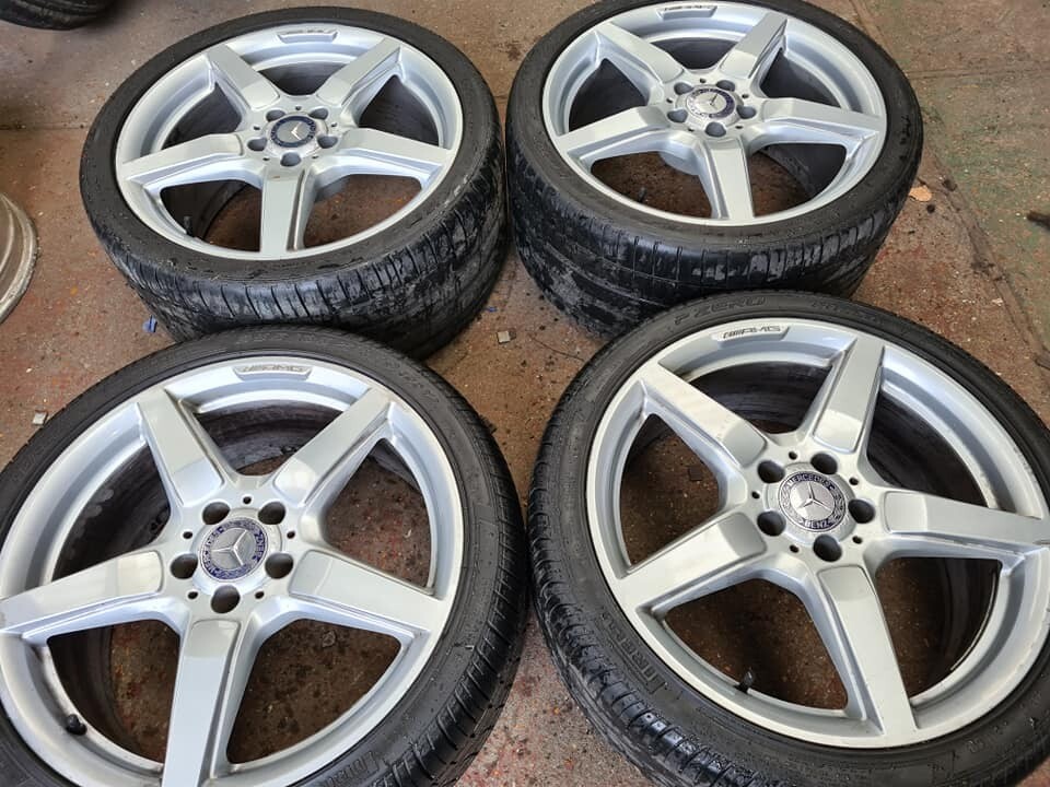 19" GENUINE MERCEDES AMG CLS ALLOY WHEELS / TYRES in Wimborne, Dorset Gumtree