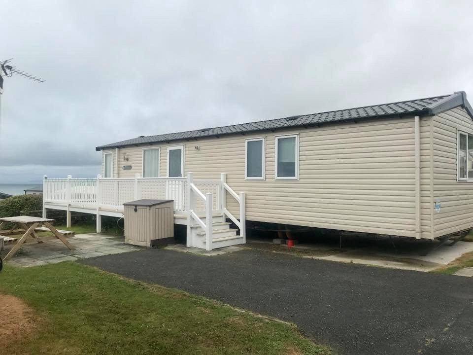 Front Row Sea View Pitch 3 Bed Static Caravan For Sale at Quay West