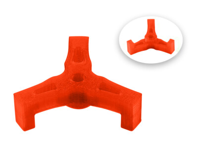 MH PLA 3D Printed Swashplate Leveler(RD) - BLADE180CFX/130S/FUSION180/150S/OMPM2
