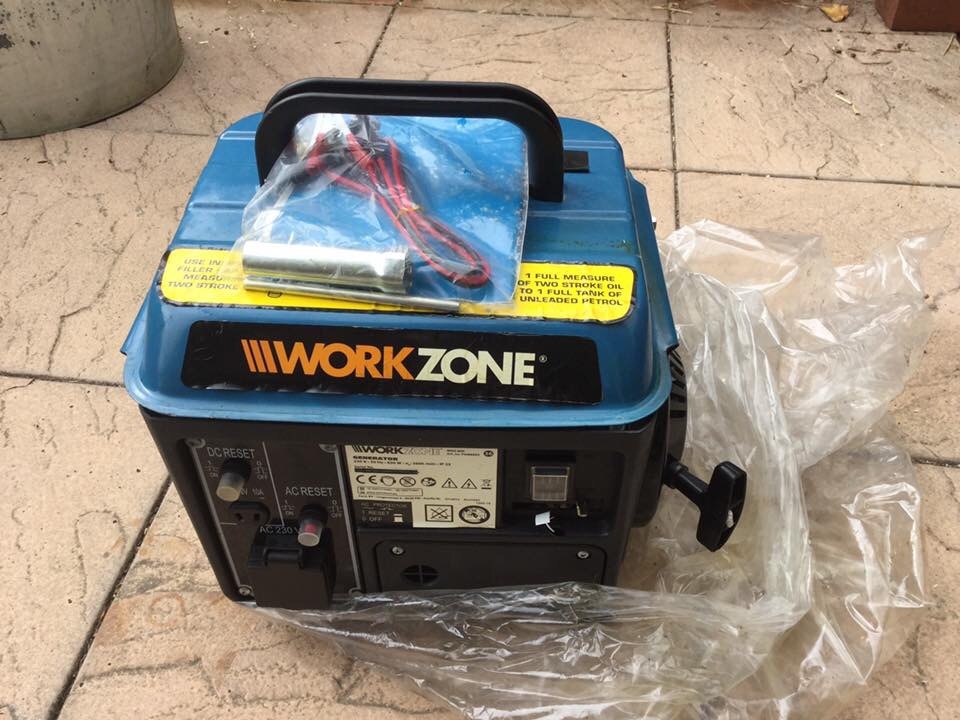 Workzone 650 watt Petrol Generator in Reading, Berkshire Gumtree