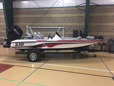 2019 Nitro Z18 Bass Boat Powered by 2020 150HP Mercury 4 stroke