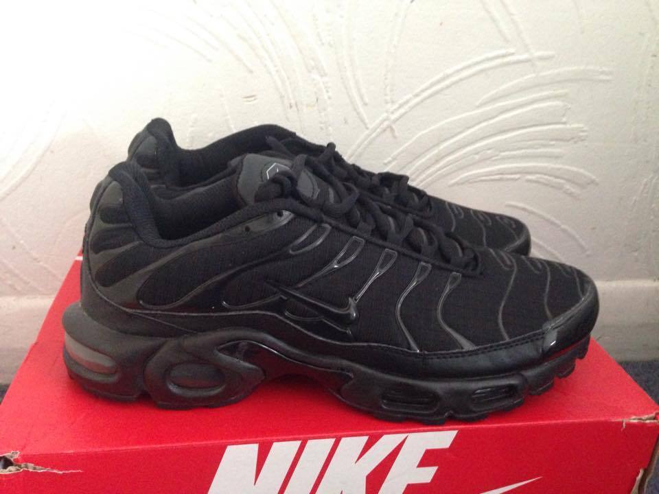 Nike Tuned 1 Tn Air Triple Black - Mens Shoes Size 9 | in Catford, London | Gumtree