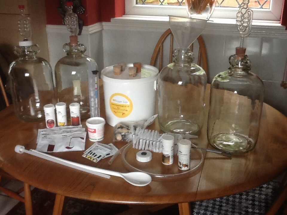 Wine making equipment only used twice, excellent condition. All you