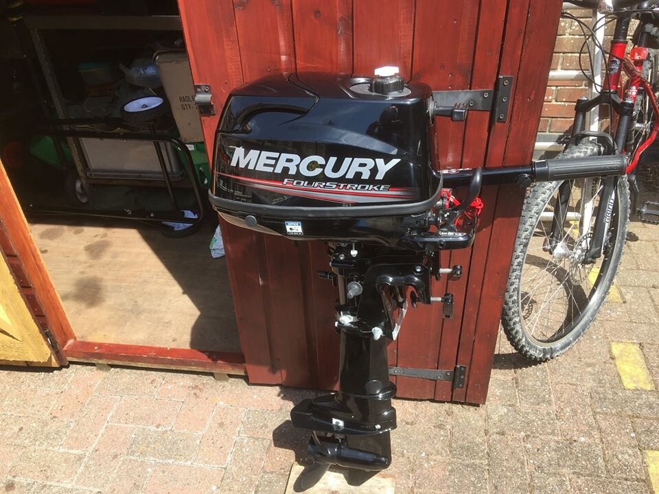 2018 MERCURY 6 HP 4 STROKE OUTBOARD ENGINE AS NEW CONDITION | in