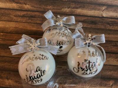 Iiᐅ Palline Di Natale In Vetro Natale Di Vetro E Trasparente