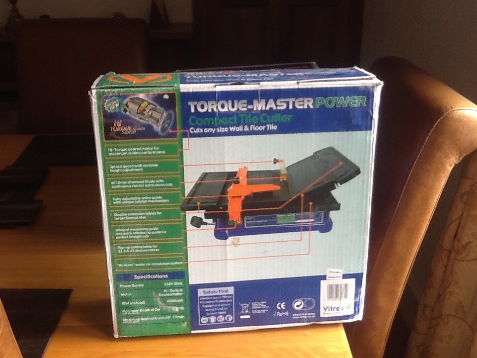 TorqueMaster Electric Compact Tile Cutter in Heysham, Lancashire Gumtree