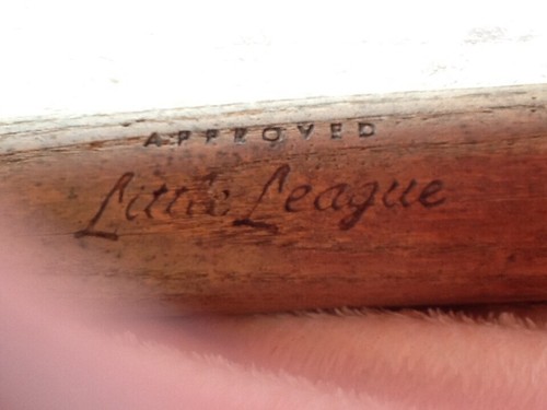 VTG Wood Baseball Bat Hillerich & Bradsby Co 02 H&B Louisville KY Little League