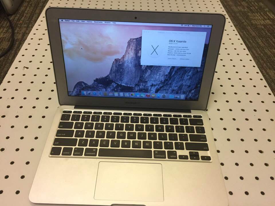 MacBook本体 Apple MacBook Air (11-inch, Late 2010) Apple Macbook Air 11 inch 2010-10 - Notebookcheck.net