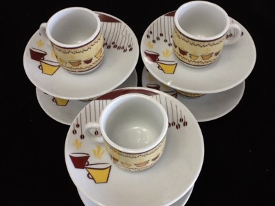 2oz 12 Pcs Cuban Espresso Coffee Cup Set de Cafe Cafesito Cubano Tacita Taza 