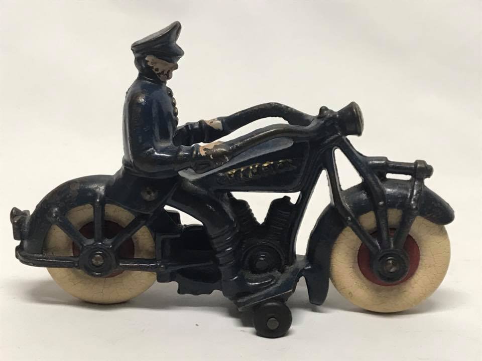 Antique Champion Police Deparment Motorcycle