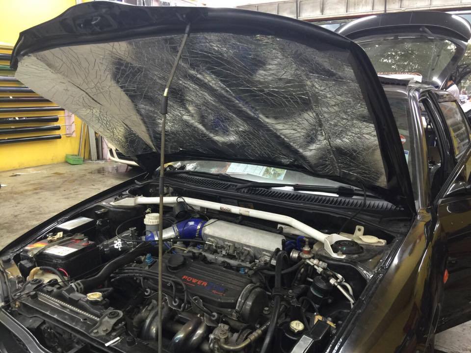 Silent Coat Noise Buffler 20mm Under Sound Proofing Hoodliner