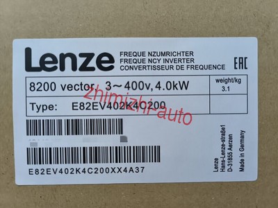 1PC Lenze E82EV402K4C200 E82EV402K_4C200 INVERTER New In Box Expedited Shipping