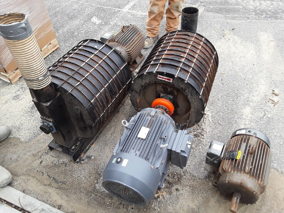 Motor for carwash vaccume