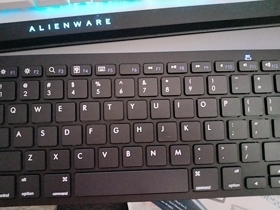 Wireless Bluetooth Keyboard Ultra Thin BK 3001 in Black Tested