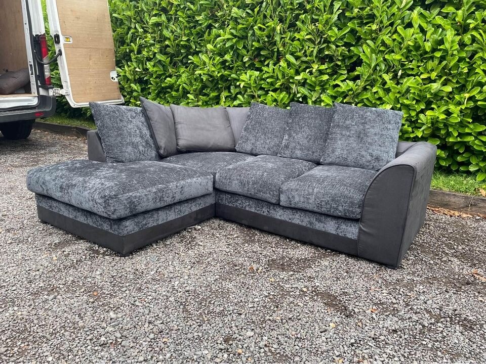 Free Shipping All Over Uk Super Quality Brand New Dylan Corner Sofa