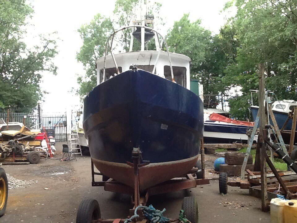 19ft Motor Boat With Diesel Inboard in Port Glasgow, Inverclyde Gumtree