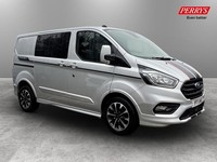 2021 Ford Transit Custom 2.0 EcoBlue 185ps Low Roof D/Cab Sport Van Auto Crew Bu