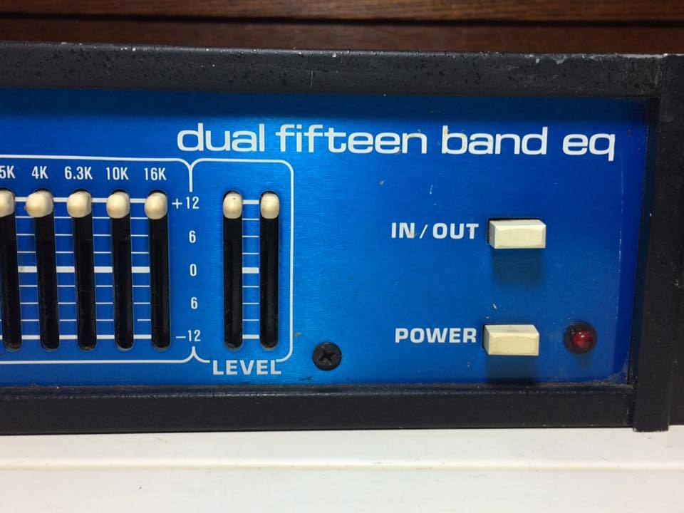 1970's ? MXR dual fifteen 15 band eq Stereo Equalizer