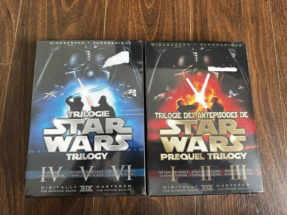 新品 未開封 STAR WARS TRILOGY & SAGA DVD PACK ✓Star Wars Original Theatrical Unaltered Trilogy & Prequel