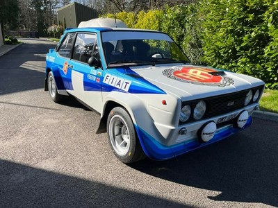 FIAT 131 RALLY CAR FIA HISTORIC MINT AND READY TO RALLY