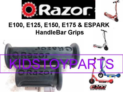 NEW! RAZOR E100 E125 E150 E175 E200 E300 HANDLE BAR HAND GRIPS SPARKS