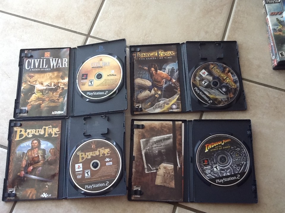 Huge Playstation 2 PS2 Video Game Lot Kids E-T Lego Star Wars Super Hero + More