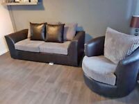 lovely and new corner sofa set avaialble now..