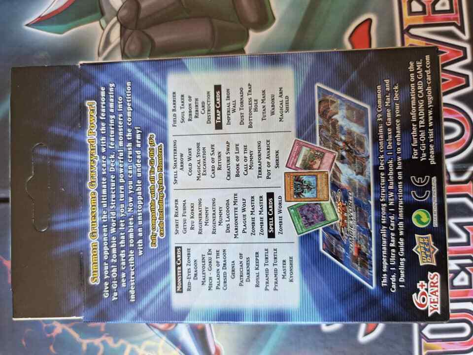 YU-GI-OH Structure Deck Zombie World Englisch OVP Sehr selten