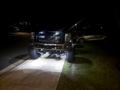 JHB Brightest Pure WHITE 16Pods Set Trucks Sandtoys Undercar LED Rock Lights KIT