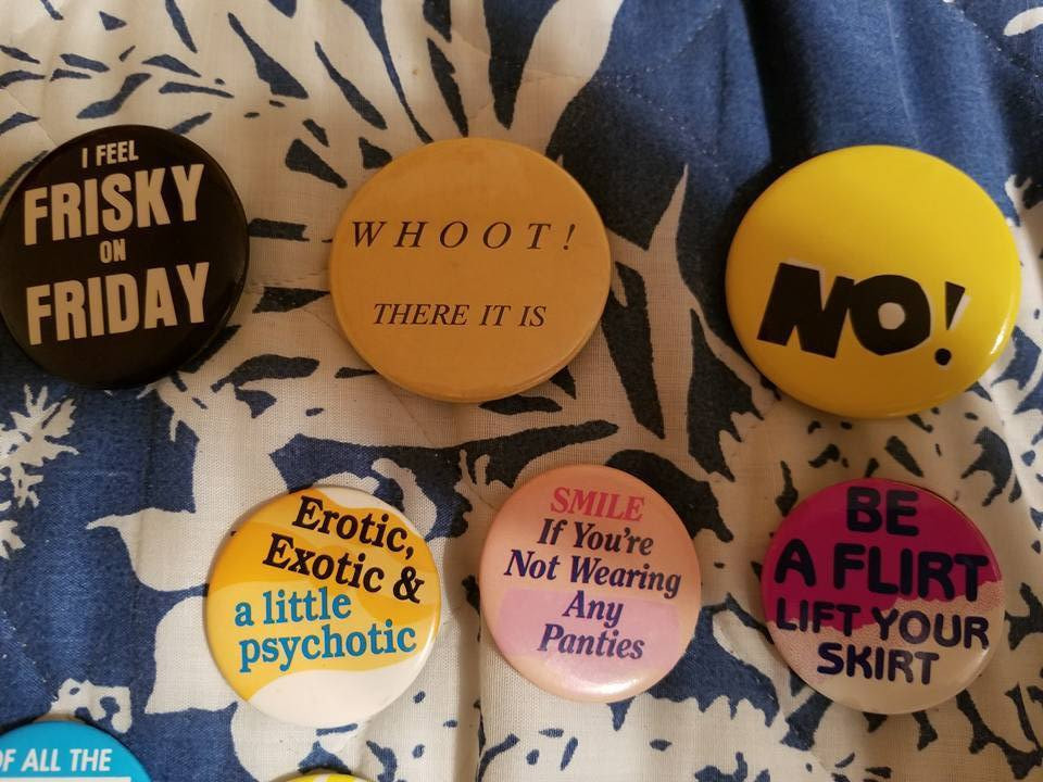 Pinback Button Collection of 18 - Various