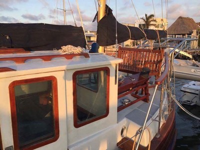 Fisher 37' Ketch Aft Cabin Sailboat