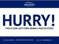 2018 Ford Grand C-Max 1.0 EcoBoost Zetec 5dr MPV PETROL Manual