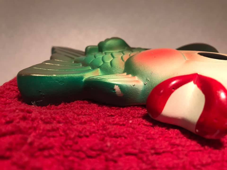 Vintage Fish Chalkware Wall Plaques Miller Studios 1969