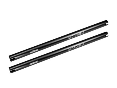 Microheli CNC Aluminum Tail Boom (BLACK) - BLADE 150 S / Smart