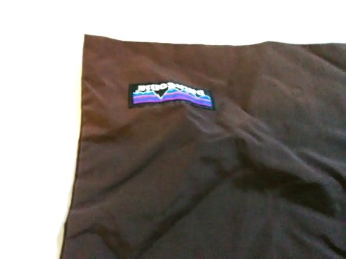 PATAGONIA Brown Large Gift Bag Size 19X28 Blockade 100% Nylon - Style 11999