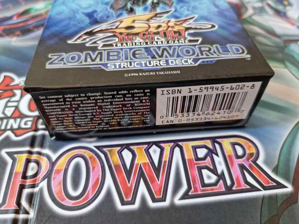 YU-GI-OH Structure Deck Zombie World Englisch OVP Sehr selten