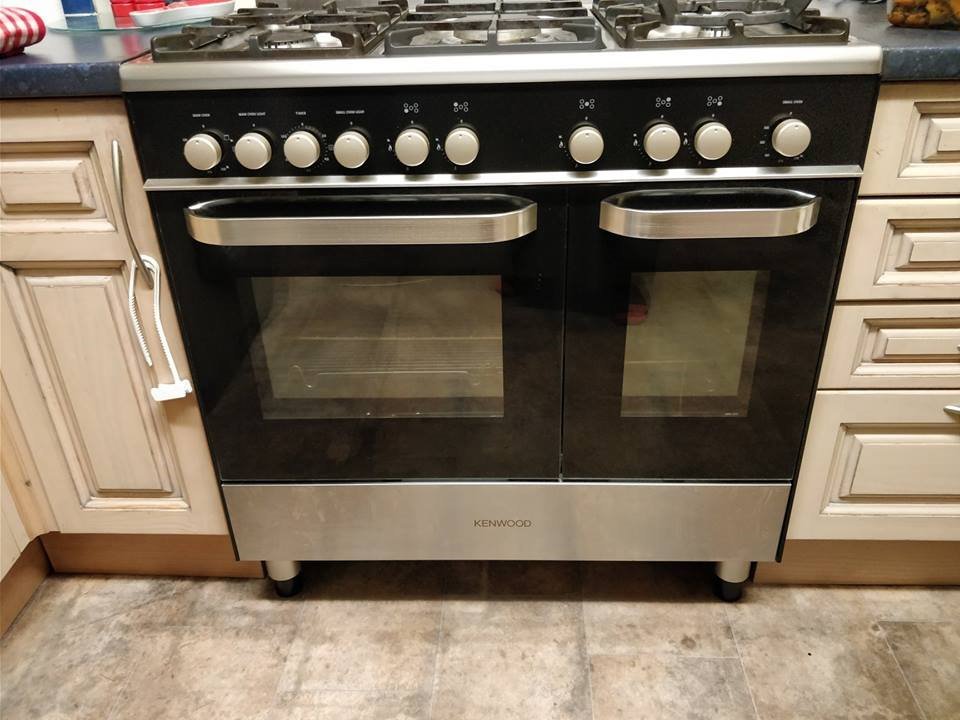 RANGE COOKER KENWOOD CK405 Dual Fuel 90cm 5 Burner Gas & Electric