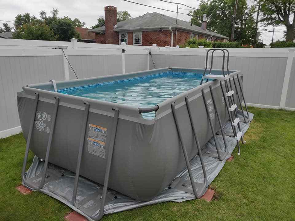 Intex 18ft X 9ft X 52in Ultra Xtr Rectangular Pool Setfree Shipping